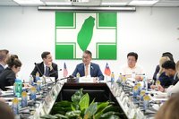 會見美國前官員　徐國勇：中國對台併吞野心從未改變