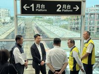 陳世凱視察斗六鐵路高架化　允諾納入地方意見