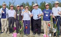 蕭副總統嘉義好美里海灘植栽復育  肯定公私協力