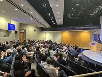 美國西北大學放映造山者　深化台美科技合作
