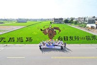 台日觀光高峰論壇in苗栗　稻田彩繪亮點迎賓