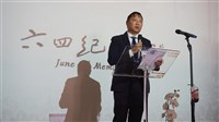 六四前夕加州紀念館遭破壞　王丹：風雨再大也會挺住