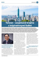 李南陽登斯洛伐克雜誌  分享台灣智慧城市發展