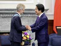 總統贈勳捷克議長韋德齊　肯定挺台捍衛民主