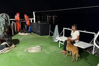 澎湖休閒漁船出海故障漂流  船長與寵物犬獲救