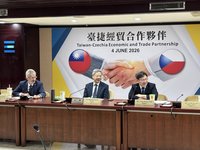 韋德齊拜會財經部會　國發會提5千萬歐元捷克加碼方案