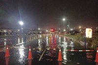 新北強降雨多處積淹水　災變中心強化三級開設