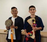 相聲師徒變父子　王振全和混血繼子馬丹翎結奇緣【專訪】