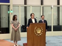 帛琉行返國　蕭副總統：台灣人有權走向世界