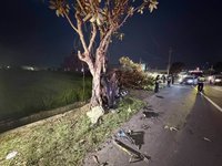 台中2死1傷車禍車內有白色粉末 警釐清是否毒駕