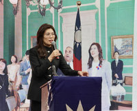 鄭麗文拜會美議員及智庫　交流軍購、兩岸關係議題