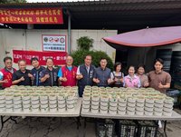 江啟臣出席台中端午送暖 盼企業拋磚引玉傳遞溫情