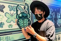 像素藝術展桃園登場　台灣藝術家打造沉浸遊戲間