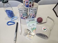 不再是垃圾　萬噸醫療廢棄物拚華麗變身文創萌小物