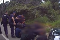 桃園蘆竹警攔可疑廂型車　查獲8名失聯越籍移工