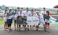 台北龍舟賽開幕　在台港人組隊喊香港加油挺台灣
