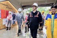 高雄旗山美濃校園淹水　陳其邁勘災指示加速復原