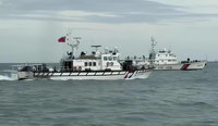 中國海警船闖金門海域　海巡驅離捍衛主權