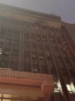 中興大學大樓晚間火警 疑辦公室冷氣起火無人傷亡