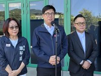 北高遮陽傘成話題 陳其邁：有的城市比較有錢