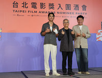 田啟文笑稱入圍北影光宗耀祖　翁倩玉自嘲帶來颱風