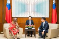 林佳龍接見史瓦帝尼司法部長　盼拓展反貪腐合作