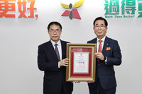 日本山口縣議員島田教明推動交流　獲頒台南榮譽市民
