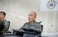 因應萬里溪堰塞湖溢流　參謀總長梅家樹：依狀況預置兵力
