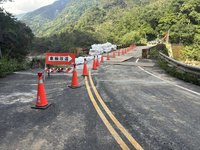 苗縣南庄苗21線搶通　石壁橋段採限重單線通行