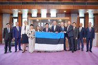 林佳龍歡迎愛沙尼亞國會議員　盼續合作強化民主韌性