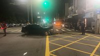 台中男酒駕失控　追撞路肩事故車再撞警車遭送辦