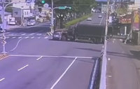 軍卡彰化市迴轉車禍　自小客車駕駛送醫