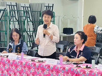 古秀妃訪南投國姓　關心客庄建設打造長輩優質生活