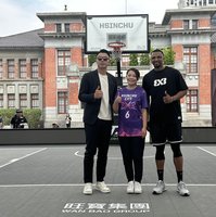 新竹3對3籃球決賽開打　親子歡樂組12隊可愛登場