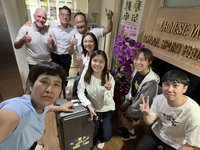 高中體總接待少運會副會長　拓展運動外交