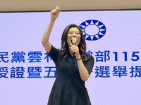 鄭麗文赴雲林向黨員懇託　力拚年底選戰全壘打