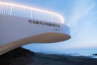 竹北新月沙灣景觀改善完工　提升濱海遊憩品質