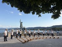 阿爾卑斯長號響徹全國　為瑞士國慶活動吹起序幕