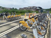 配合台南關廟湯山營區　陸軍砲指部YouBike啟用