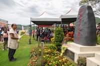 南投日月潭設邵族紀念碑　傳承原住民族文化