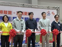 三民運動中心開幕 陳其邁：旗艦級運動據點多多使用