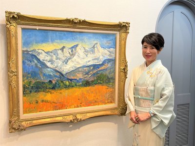 楊三郎日本首場回顧展  玉山日出圖帶給人希望
