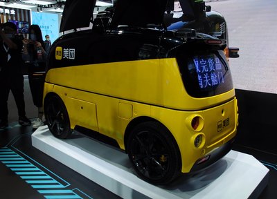 疫情下的AI商機  外賣採自動駕駛技術無人配送