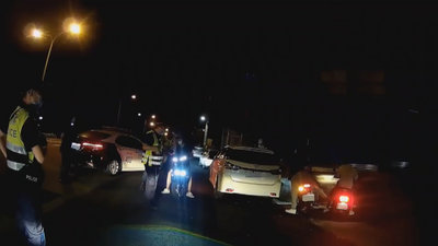 微解封夜遊車輛違規 苗栗警方一夜開31張罰單
