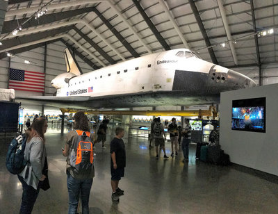 太空梭永久停放洛杉磯 當年沿路砍400棵樹