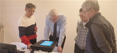 竹科精準醫療新創團參訪比利時 台灣技術引驚豔