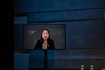 哥本哈根民主高峰會 數位部長唐鳳分享台灣經驗