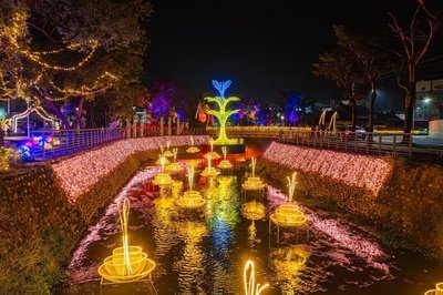 屏東燈節首辦客家燈區 光影綺想詮釋六堆文化