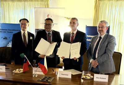 台灣無人機聯盟訪歐告捷 攜手捷克、波蘭合作