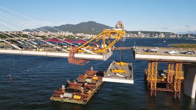 淡江大橋將合龍 林佳龍細數推動過程